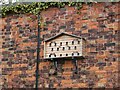 NU1913 : On the wall of the Ornamental (Walled) Garden at Alnwick Gardens by Oliver Dixon
