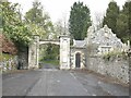 Outer gateway to the Duns Castle Estate