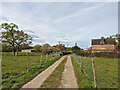 Farm track towards Ifield Court Farm