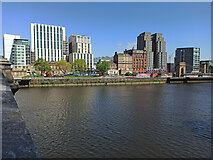 NS5864 : The River Clyde in Glasgow by Thomas Nugent