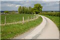 Footpath and road