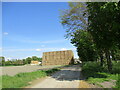 Strawstack and road to Bluegates dairy