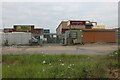 Scruffy buildings on Ripple Road, Barking