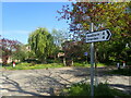 Road sign at Egerton Forstal