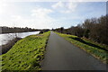 Riverside path towards Higher Ferry House