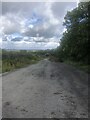 Old road before the roundabout on Gwernymynydd Road