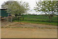 Stile on the footpath by Middleton Lodge Farm