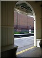 North Ealing station: view from the passenger shelter