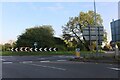 Roundabout on Loughborough Road, Compton Acres