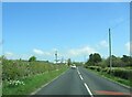 Road  toward  Beadnell  leaving  Chathill