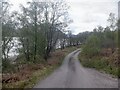 NN0492 : Road along the north side of Loch Arkaig by Richard Webb