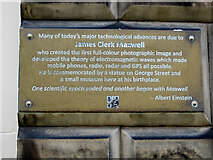 NT2474 : Birthplace of James Clerk Maxwell, Edinburgh by Jim Barton