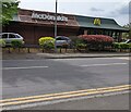 ST3189 : East side of McDonald's, Lyne Road, Newport by Jaggery