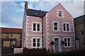 A pretty pink House in Eyemouth