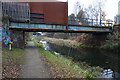 Walsall Canal at a private works Bridge