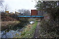 Walsall Canal at a private works Bridge