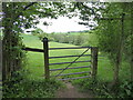 Bridleway gate