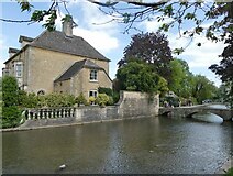 SP1620 : River Windrush, Bourton-on-the-Water by pam fray