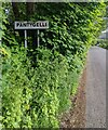 Pantygelli boundary sign