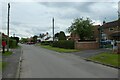 Post box in Low Catton