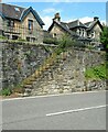 Disused steps