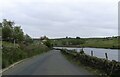 Scar Top Road passes Ponden Reservoir