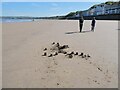 TA1280 : Sandcastles on Filey Sands by Oliver Dixon