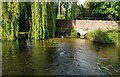 North Warnborough - Mill House - Bridge over River Whitewater