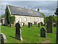 Former church building (Alves Old Parish Church) and part of the burial ground