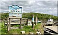 SX1254 : Golant village welcome sign by Marika Reinholds