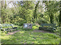 Community Supported Seating Area near open access area