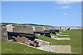 NH7556 : Fort George: the point battery by Bill Harrison