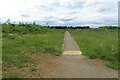 Path out to the new route of the A361