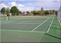 TA1867 : Tennis Courts, Duke's Park by JThomas