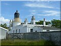 NH7867 : Lighthouse and keepers' cottages, Cromarty by Alan Murray-Rust