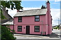 Pink house overlooking Stotfold Green