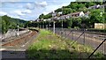 View south at Pontypridd station