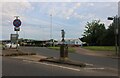 Roundabout on Springlands Way, Sudbury