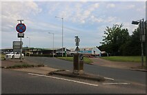 TL8842 : Roundabout on Springlands Way, Sudbury by David Howard