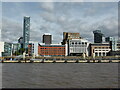 Liverpool waterfront from the River Mersey