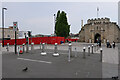 Barriers on Above Bar Street