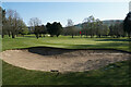 SK0380 : Bunker on Chapel-en-le-Frith Golf Course by Bill Boaden