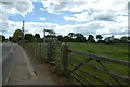 Footpath sign in Whittlebury