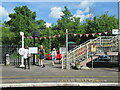 Bruton station dressed for the Platinum Jubilee