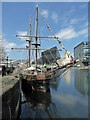 Tall ship Zebu, Canning Dock Liverpool