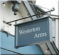 Sign for the Westerton Arms