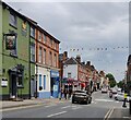 Jubilee bunting on New Street, Stourport-on-Severn