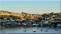 SX1251 : Polruan in the evening light - viewed from Fowey by Ian Cunliffe