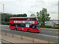 Route 140 bus on A4 Bath Road