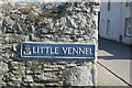 NH7967 : Little Vennel street sign, Cromarty by Bill Harrison